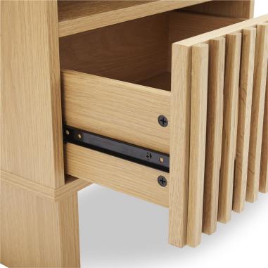 Mesita 45 Lugano 1 Cajon + Hueco | Relax Muebles