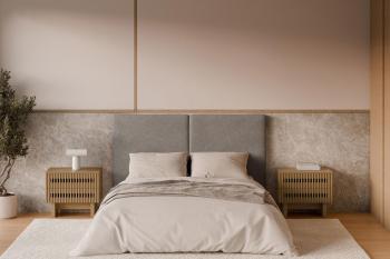 Mesita 60 Lugano 2 Cajones | Relax Muebles