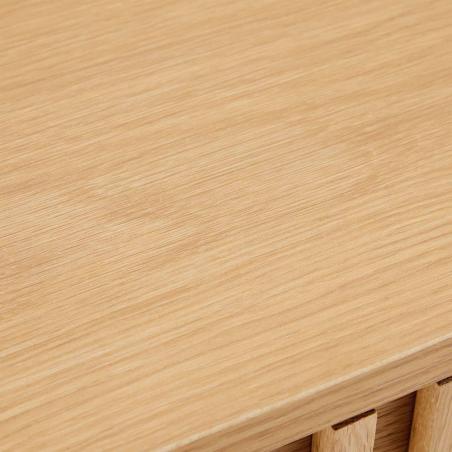 Mesita 60 Lugano 2 Cajones | Relax Muebles