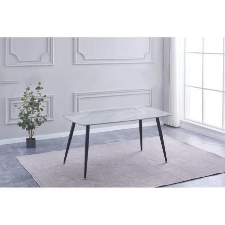 Mesa comedor porcelánico 140x80 Sanders en RelaxMuebles