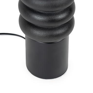 Lampara Sobremesa Gilena Negro | Relax Muebles
