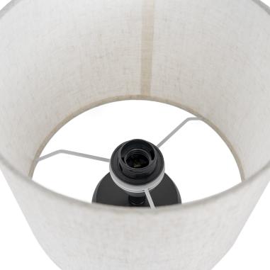 Lampara Sobremesa Gilena Negro | Relax Muebles