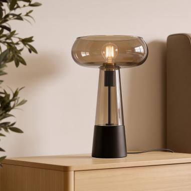 Lampara Sobremesa Lobras Negro | Relax Muebles