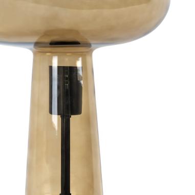 Lampara Sobremesa Lobras Negro | Relax Muebles