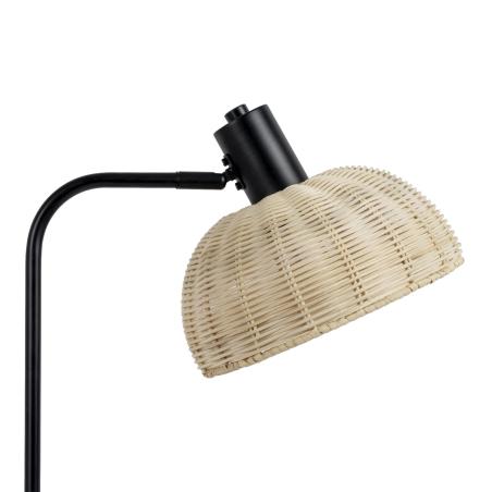 Lampara Sobremesa Lora Negro | Relax Muebles