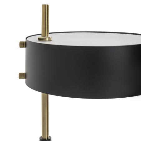 Lampara Sobremesa Mirabel Negro | Relax Muebles