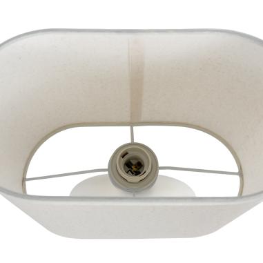 Lampara Sobremesa Zagra Beige | Relax Muebles