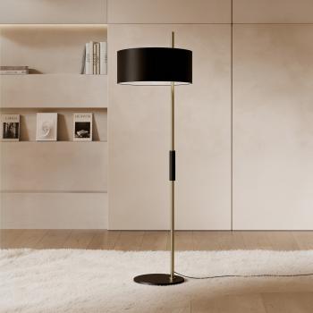 Lampara Suelo Cantoria Negro | Relax Muebles 2