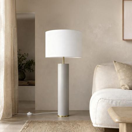 Lampara Suelo Siles Beige | Relax Muebles