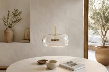 Lampara Techo Albox Laton | Relax Muebles