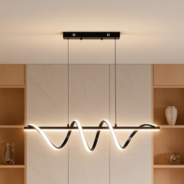 Lampara Techo Ruanes Negro | Relax Muebles