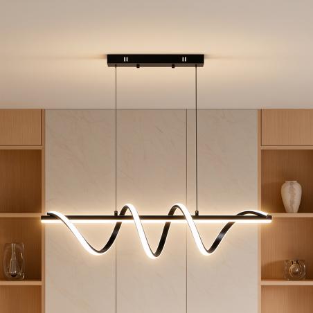 Lampara Techo Ruanes Negro | Relax Muebles