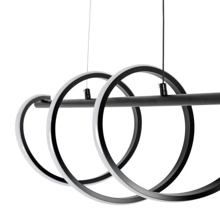 Lampara Techo Ruanes Negro | Relax Muebles