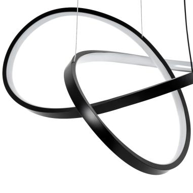 Lampara Techo Sirvela Negro | Relax Muebles