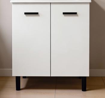 Conjunto baño completo Luque 60 cm blanco semibrillo 2