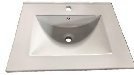 Conjunto baño completo Luque 60 cm blanco semibrillo