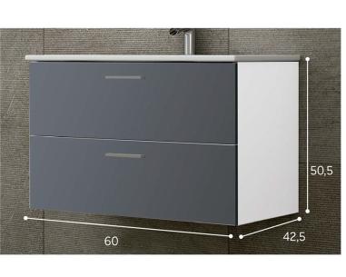 Módulo baño 2 cajones Export | Relax Muebles