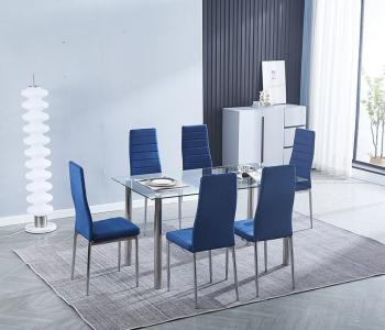 Conjunto mesa Avatar X y 6 sillas Avatar X | Relax Muebles