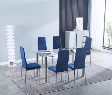 Conjunto mesa Avatar X y 6 sillas Avatar X | Relax Muebles