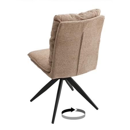 Juego 2 sillas giratorias Shelton | Relax Muebles