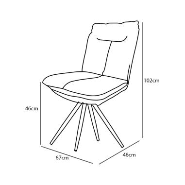 Conjunto mesa extensible Keller y sillas Shelton