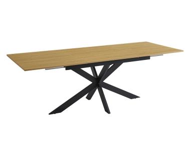 Conjunto mesa extensible Keller y sillas Shelton