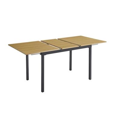 Conjunto mesa extensible Camden y sillas Morgan