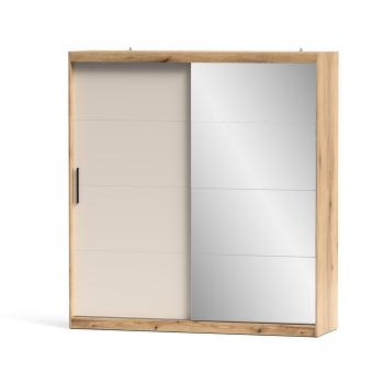 Armario 2 puertas correderas con espejo Inova 200 cm 2