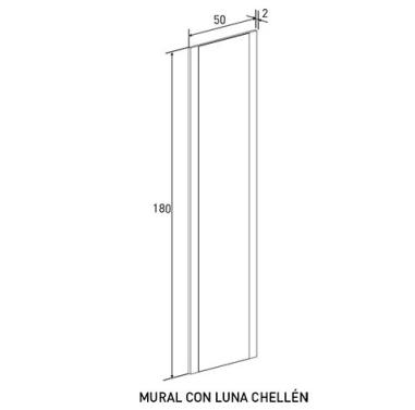 Mural con luna Chellén | Relax Muebles