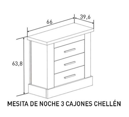 Dormitorio juvenil Chellén | Relax Muebles