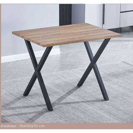 Mesa cocina Videl 100x70 cm. con entrega express