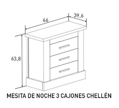 Dormitorio matrimonio Chellén | Relax Muebles