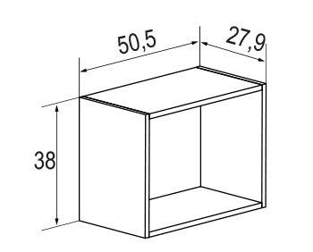 Estantería cubo Champion | Relax Muebles 2