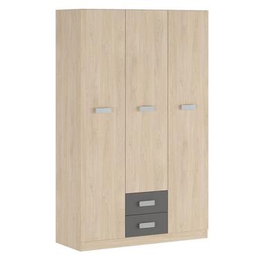 Armario 3 puertas 2 cajones Donald | Relax Muebles