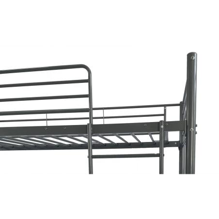 LITERA MOD. FUNNY GRIS metálica con entrega rápida en Relax Muebles
