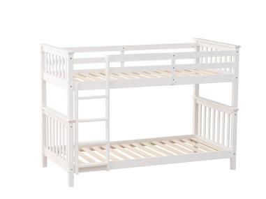 Litera madera camila blanca | Relax Muebles
