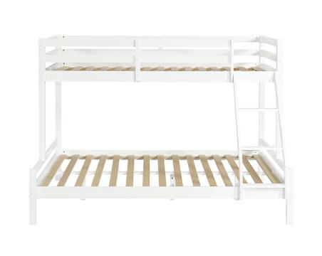Litera madera cama inferior 135 cm victoria blanca