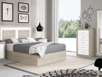 Cabecero Dakar cambrián/blanco | Relax Muebles