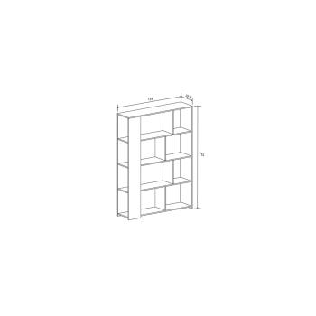 Estantería Solana 129 cm. servicio exprés en Relax Muebles 2