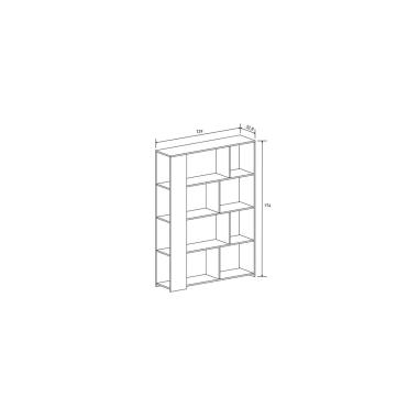 Estantería Solana 129 cm. servicio exprés en Relax Muebles