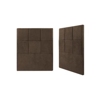 Cabecero tapizado juvenil Sophie chocolate y gris en Relax Muebles