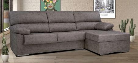 Shaiselongue derecha Rubén fija antimanchas EN RLAXMUEBLES.COM