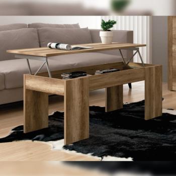 MESA CENTRO ELEVABLE LARA CAÑON en Relax Muebles
