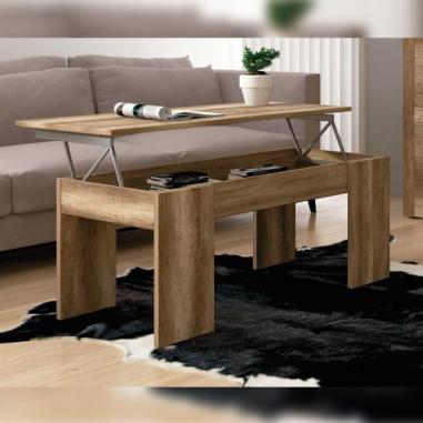 MESA CENTRO ELEVABLE LARA CAÑON en Relax Muebles