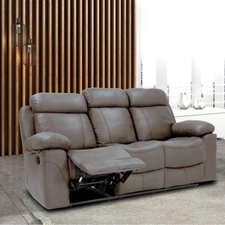 SOFA 3PL 3ASIENTOS CON 2RELAX MENFIS en Relax Muebles