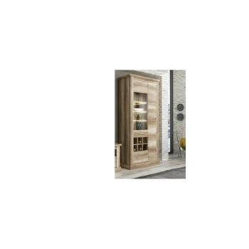 VITRINA ALTA LEDS  CHELLEN en RelaxMuebles.com