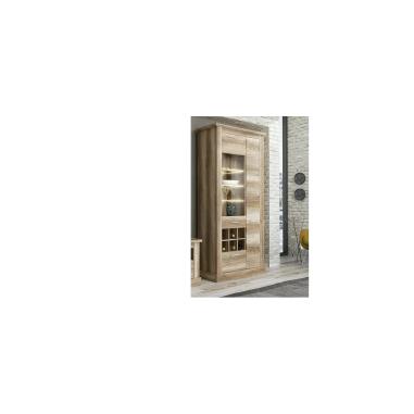 VITRINA ALTA LEDS  CHELLEN en RelaxMuebles.com