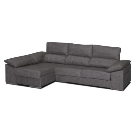Chaiselongue 2 puff c/ arcón izquierda Franca