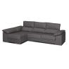 Chaiselongue 2 puff c/ arcón izquierda Franca