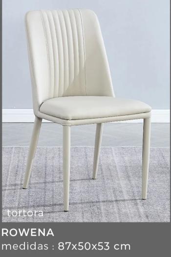 JUEGO DE 2 SILLAS ROWENA tortora con envío gratuito en RelaxMuebles.com 2